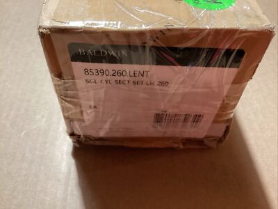 Baldwin Minneapolis Left Handed Sectional Single Cylinder Keyed Entry Handleset 