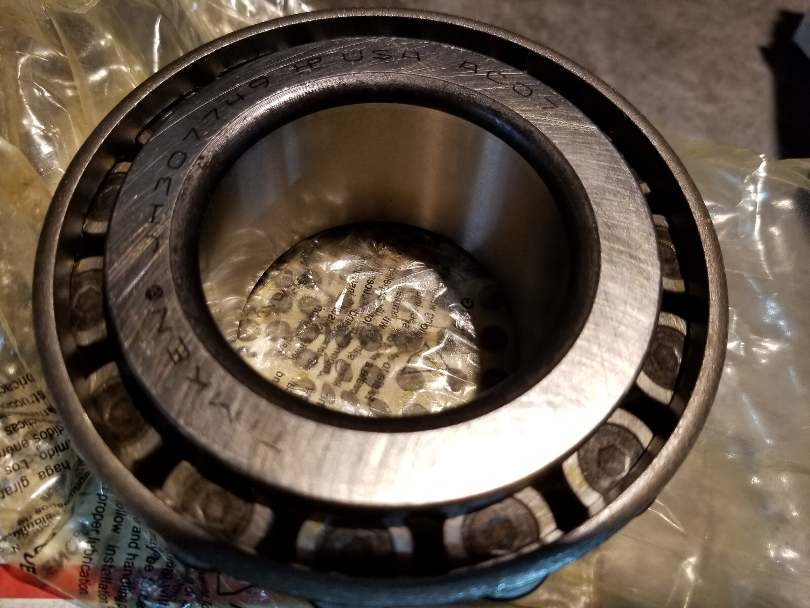 Case Dozer Final Drive Bearing Cone -- 86509782 - Picture 3 of 5