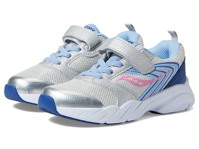 

Обувь для девочек Saucony Kids Wind FST A/C (Little Kid/Big Kid)