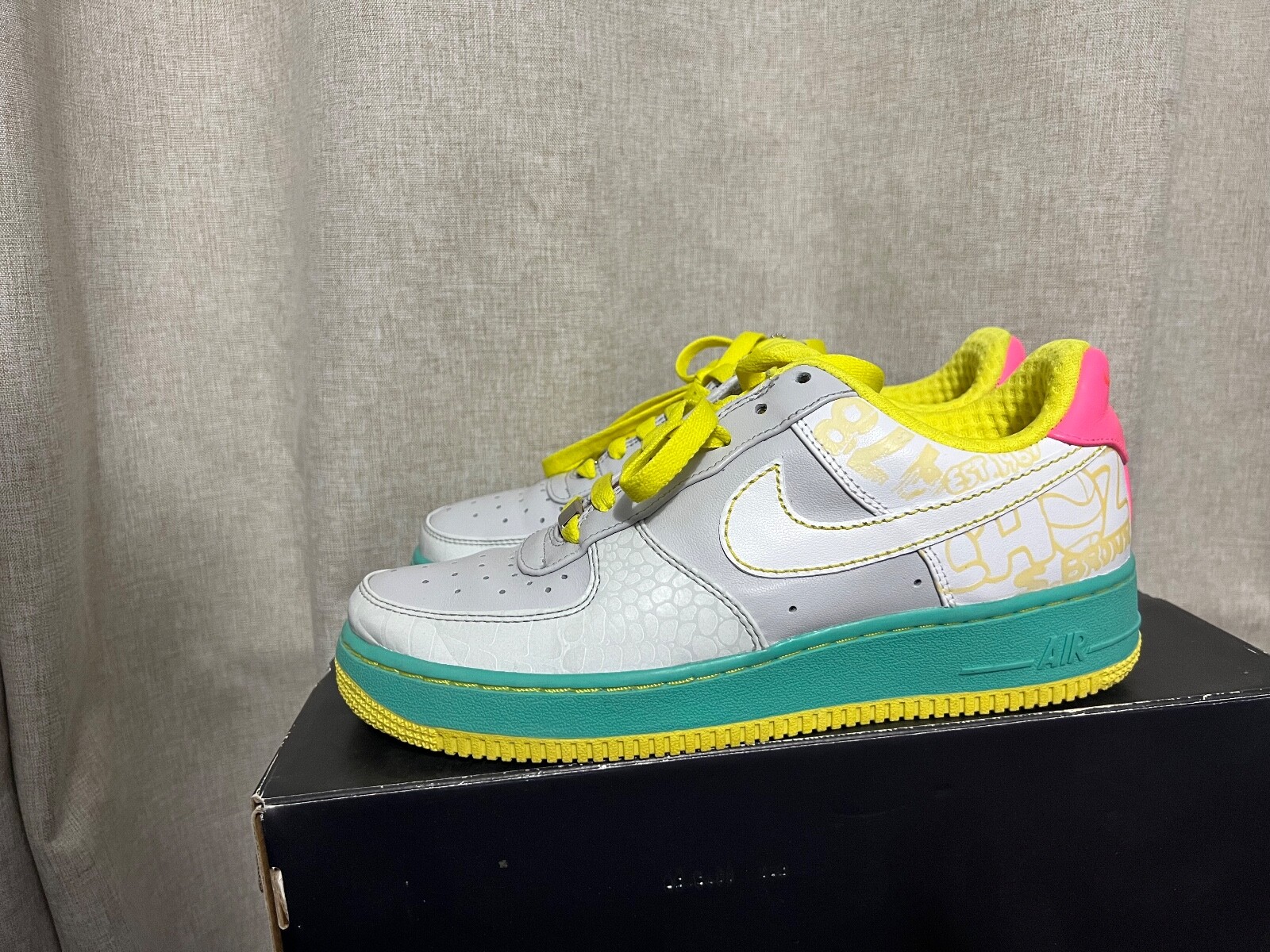 【新品未使用　ACE TRACK AF1 77SIZE】 Nike Air Force 1 '07 2 B Grades Voltage Purple CJ1380-100