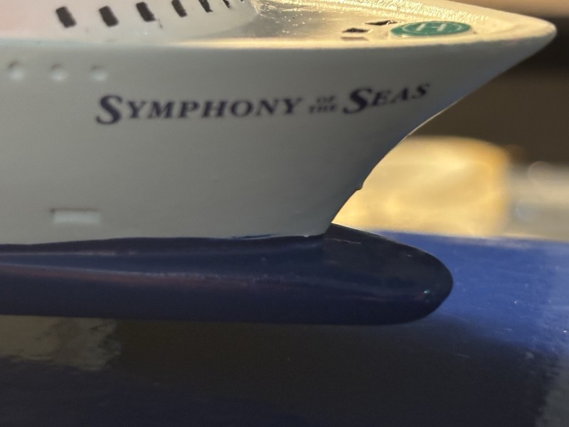 12” Royal Caribbean SYMPHONY OF THE SEAS Cruise Ship Model