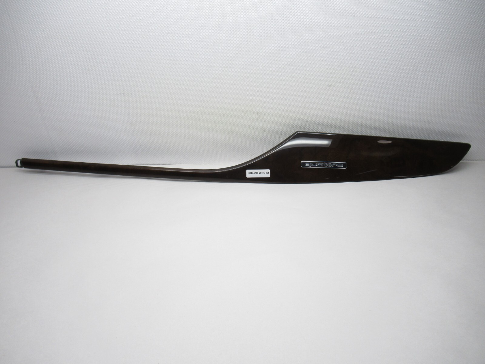 2012-2015 Audi A6 Right Front Dashboard Wood Grain Trim Cover 4G1853190 OEM