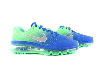 NIKE NIKE AIR MAX 2017 PARAMOUNT BLUE GREEN 851622 400 US_4.5Y UK_4 EUR 36.5
