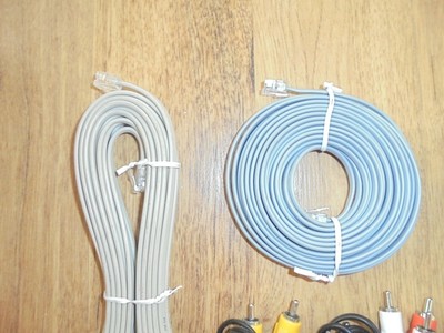 Misc electronic  wires, connectors - new
