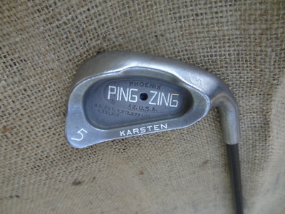 Ping Zing Black Dot #5 Iron   Aldila Ping Karsten 101 Graphite