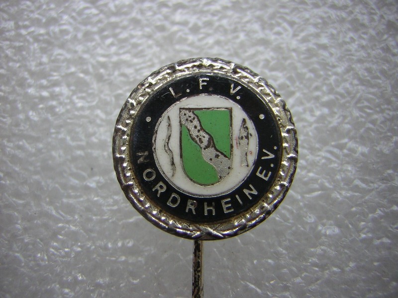 Alte Anstecknadel - Lfv Nordrhein - Landesfischereiverband - Angel Verein