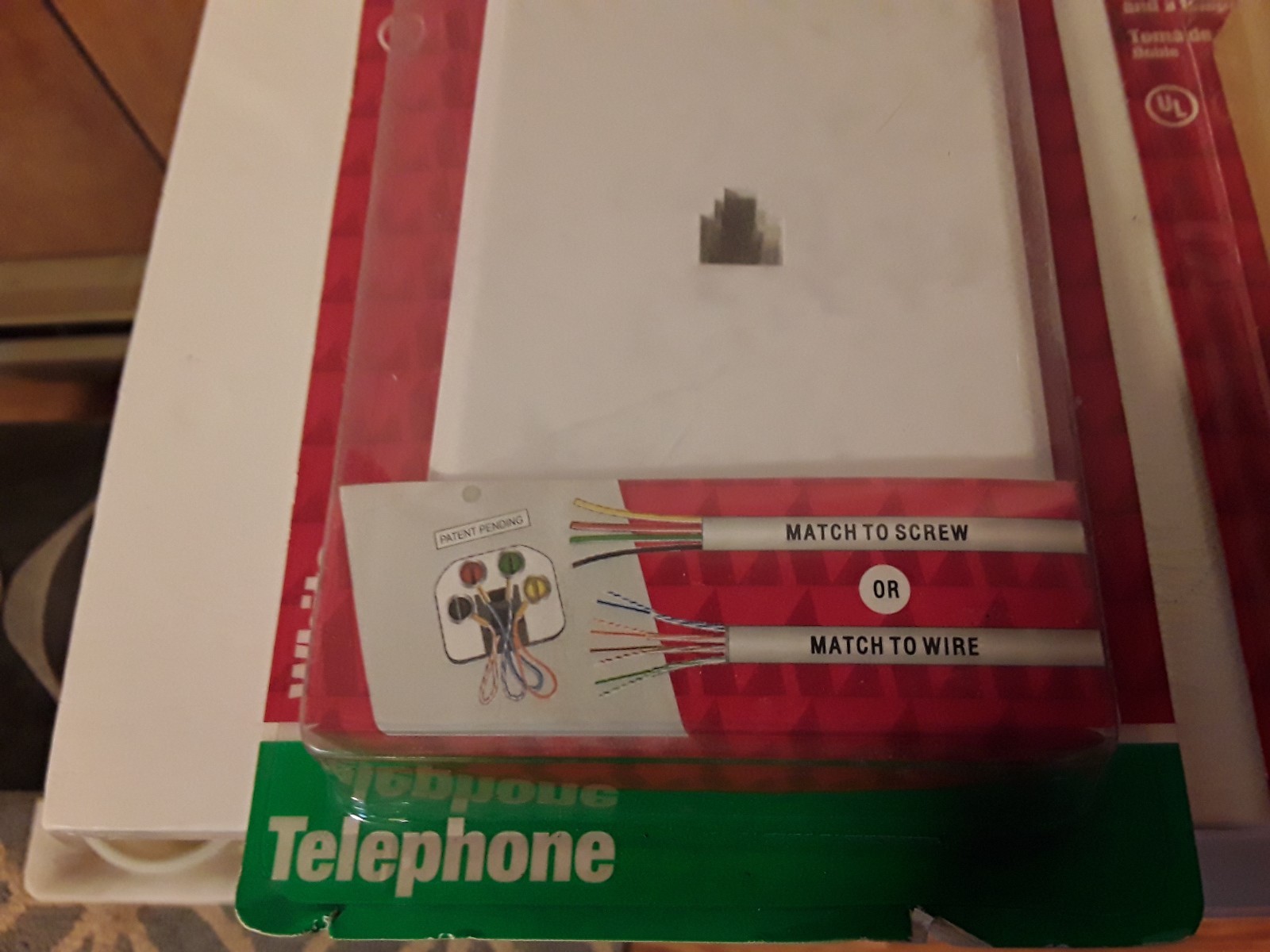 Wall Phone Jack and Flush Wall Plate Ace Hardware