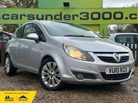 2010 Vauxhall Corsa 1.2 Corsa SXi 3dr Hatchback Petrol Manual