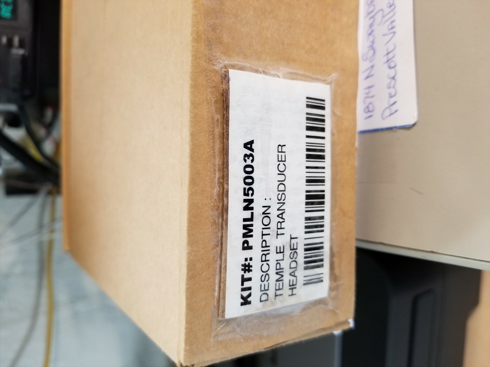 Temple Transducer Headset,Black MOTOROLA PMLN5003A