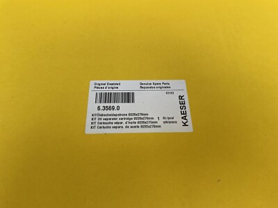 KAESER OEM SEPARATOR P/N: 6.3569.0
