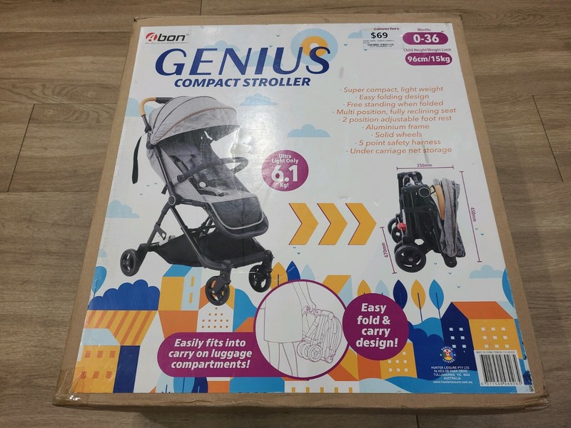 abon genius compact stroller