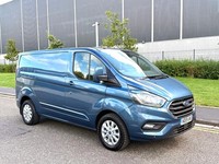 2019 Ford Transit Custom LIMITED 2.0 TDCI 130 PS-L1 SWB-CHROME BLUE-6 SPEED MANU