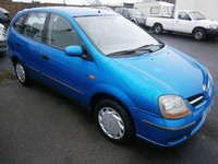 2002 Nissan Almera Tino 1.8 S 5dr HATCHBACK Petrol Manual