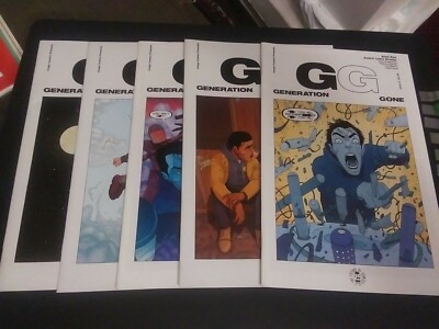 Generation Gone #1 2 3 4 5 Run lot set Of 5 Comic Books Image 2017 ales kot [J]