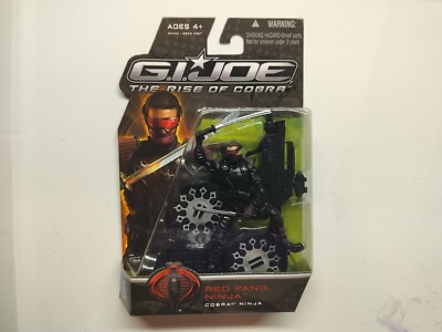 MOC GI Joe: The Rise Of Cobra RED FANG NINJA COBRA NINJA 3.75 (2009 Hasbro)