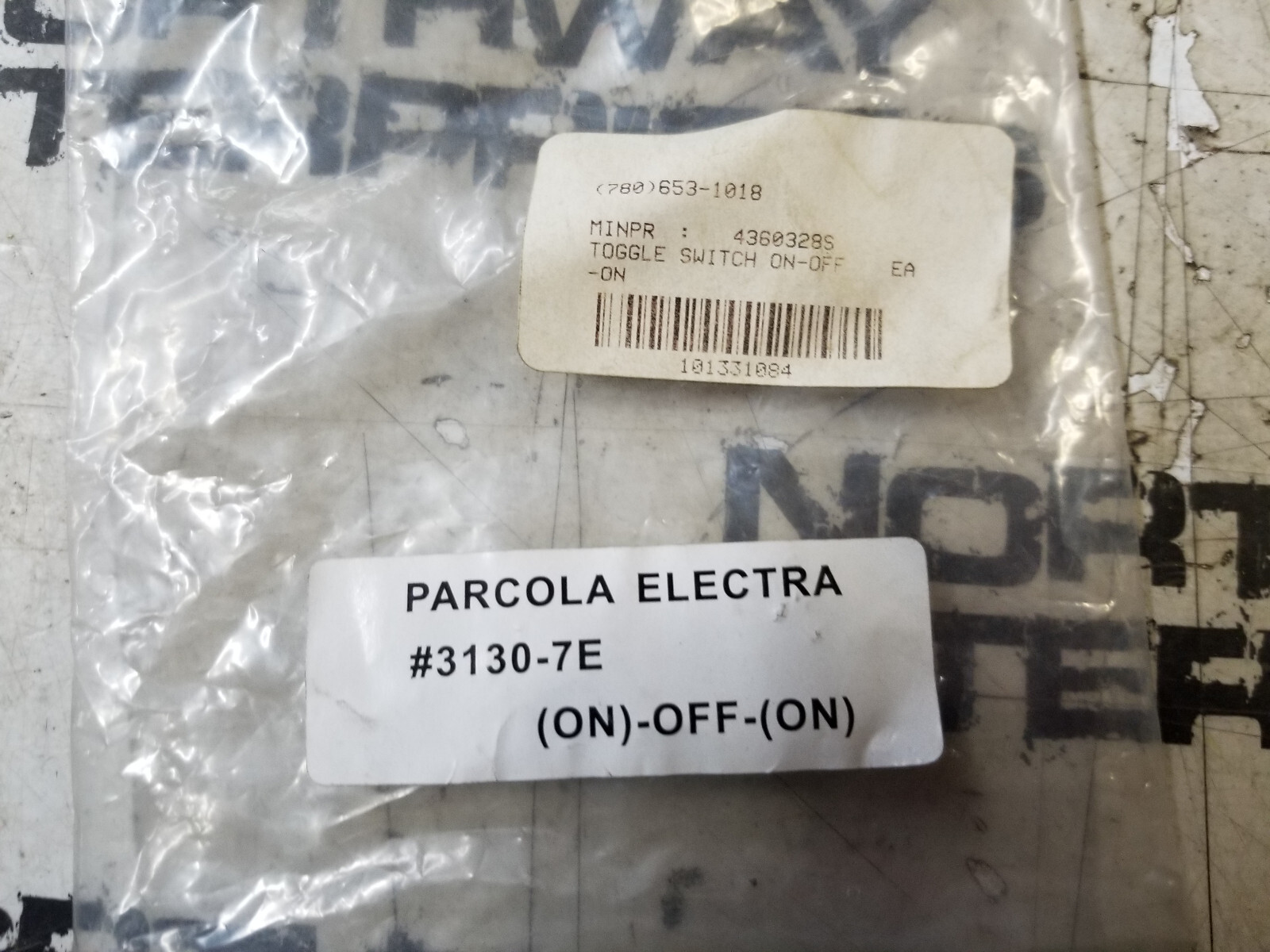 JLG Toggel Switch 43603285 - Picture 3 of 6
