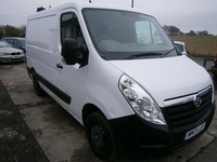 2013 Vauxhall Movano 2.3 CDTI H1 Van 100ps PANEL VAN Diesel Manual