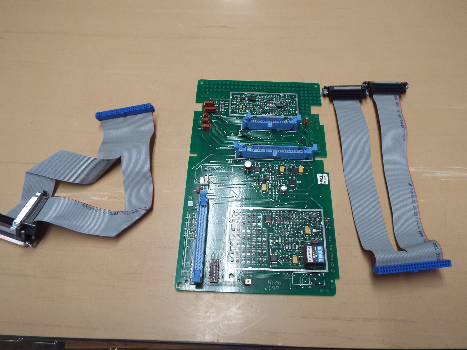 Motorola Spectra interface board TRN7391A, Tone Remote Control board, with cable