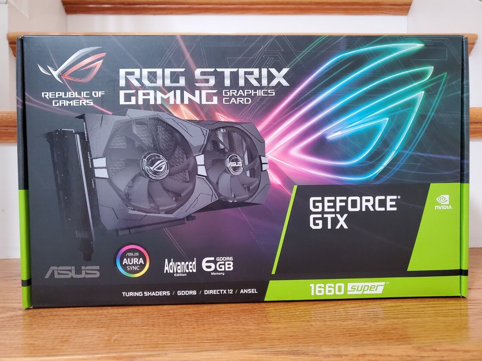 Asus GeForce GTX 1660 Super ROG Strix Advanced Gaming 6 GB Gddr6 Graphics Card Asus GeForce GTX 1660 Super ROG Strix Advanced Gaming 6 GB Gddr6 Graphics Card