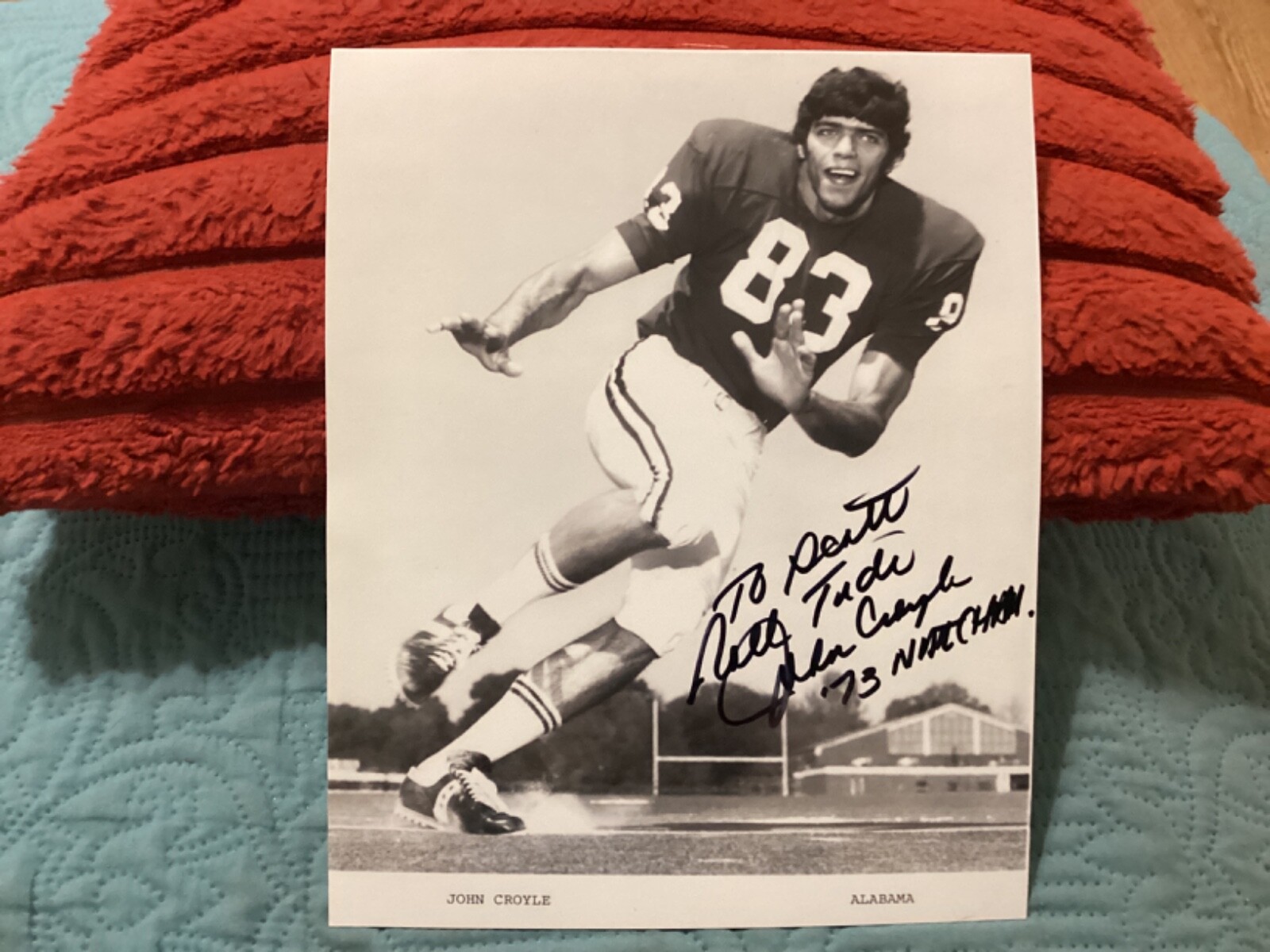 JOHN CROYLE SIGNED 8 x 10 “TO SCOTT JOHN CROYLE SIGNED 8 x 10 “TO SCOTT