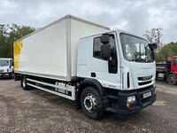 Iveco Eurocargo 180E25 2015 65 EURO 6 18 ton box truck tail lift Manaul 
