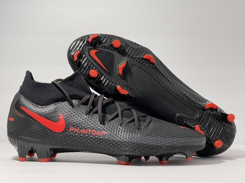 Nike Phantom GT シューズ US 8.5 Nike Men's Phantom GT2 DF Elite FG - White/Bright Crimson