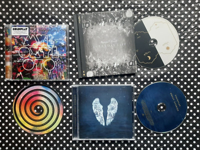 COLDPLAY - 3 X NEW CD ALBUMS - Mylo....Ghost Stories..Everyday Life....£14.99