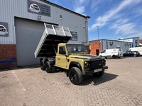 2007 Land Rover Defender 110 TD5 XS 6X6 SINGLE CAB TIPPER TRUCK OVERLAND Tipper 