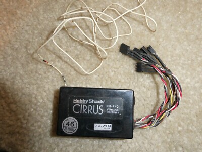 Vintage RC Part Accessory Hobby Shack Cirrus 4 Channel Receiver CR-742