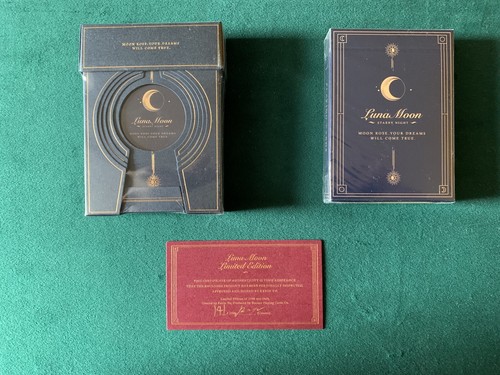 (青) Luna Moon Deluxe Edition Luna Moon Playing Cards Blue DELUXE EDITION BUNDLE 141/2500