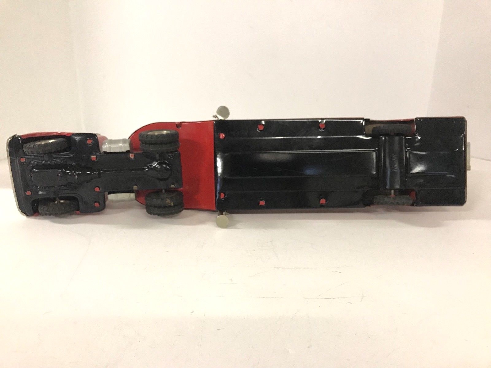 SSS Super Fire King Fire Truck With Telescoping Ladder Japan 1950s w Box (I)