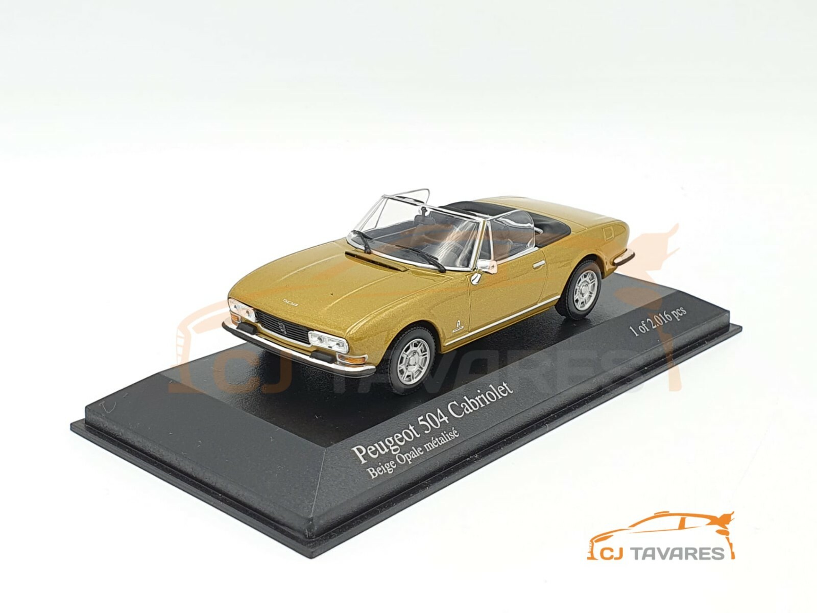 MINICHAMPS PEUGEOT 504 CABRIOLET 1/43 | eBay