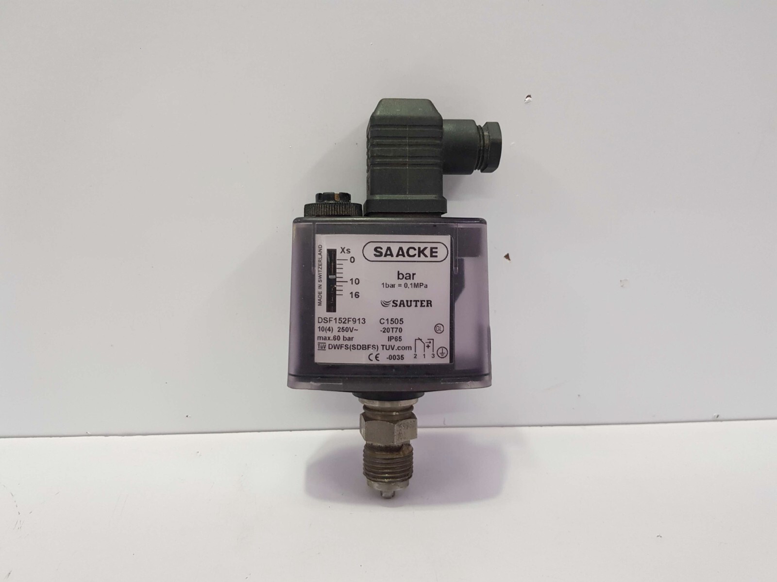 SAACKE SAUTER DSF152F913 PRESSURE SWITCH | eBay
