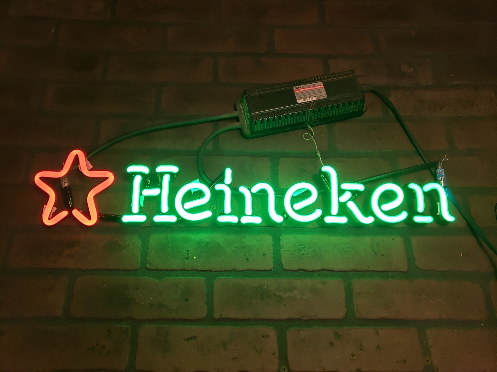 Heineken Neon Sign | Vintage Heineken Neon Sign Heineken Neon Sign | Vintage Heineken Neon Sign