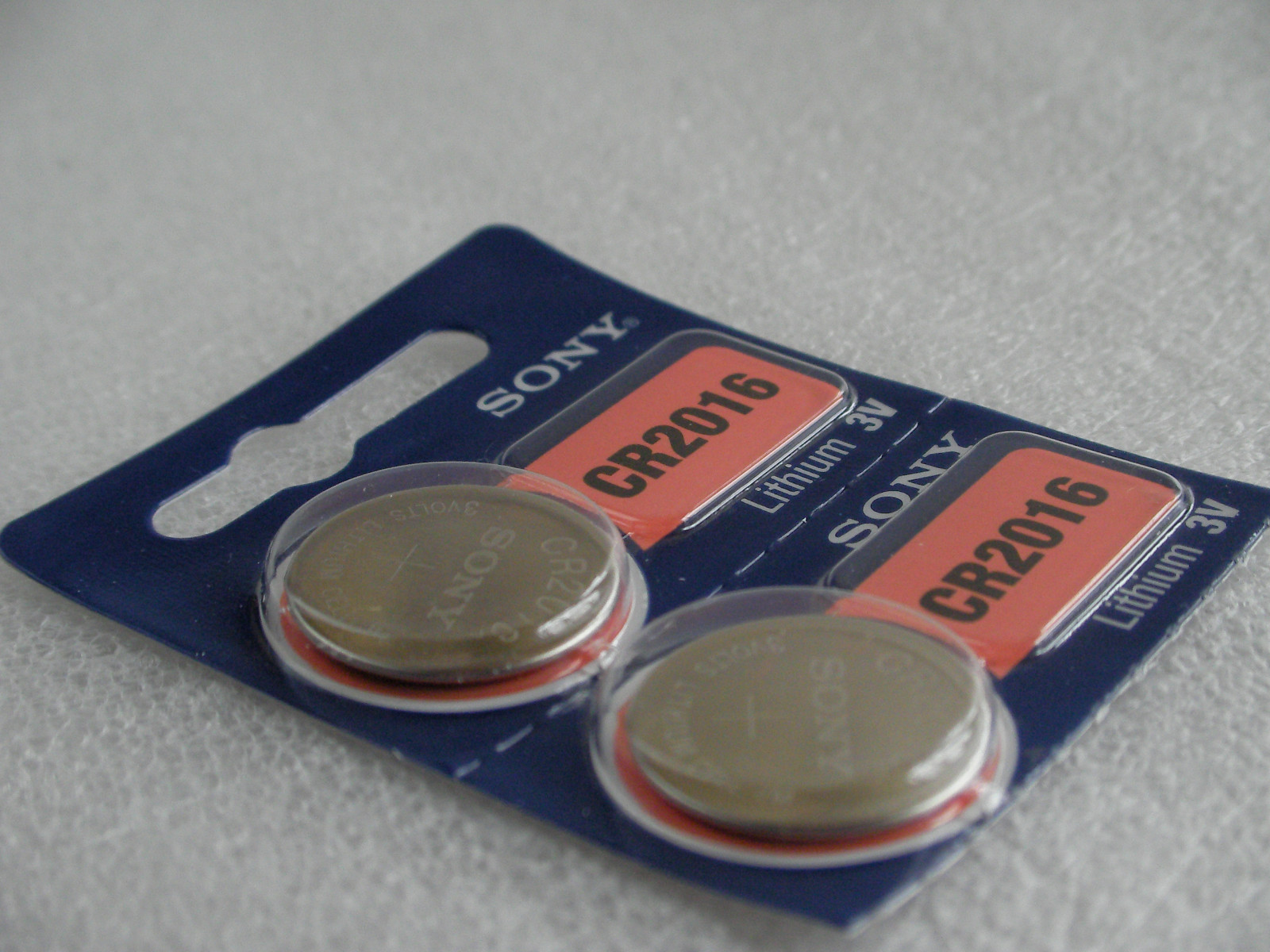 CR2016 Battery Sony CR2016 3V Lithium Battery New Super Fresh 2PK Ships Free!