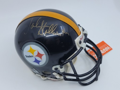 John Stallworth Signed Autographed Riddell Mini Helmet Pittsburgh Steelers