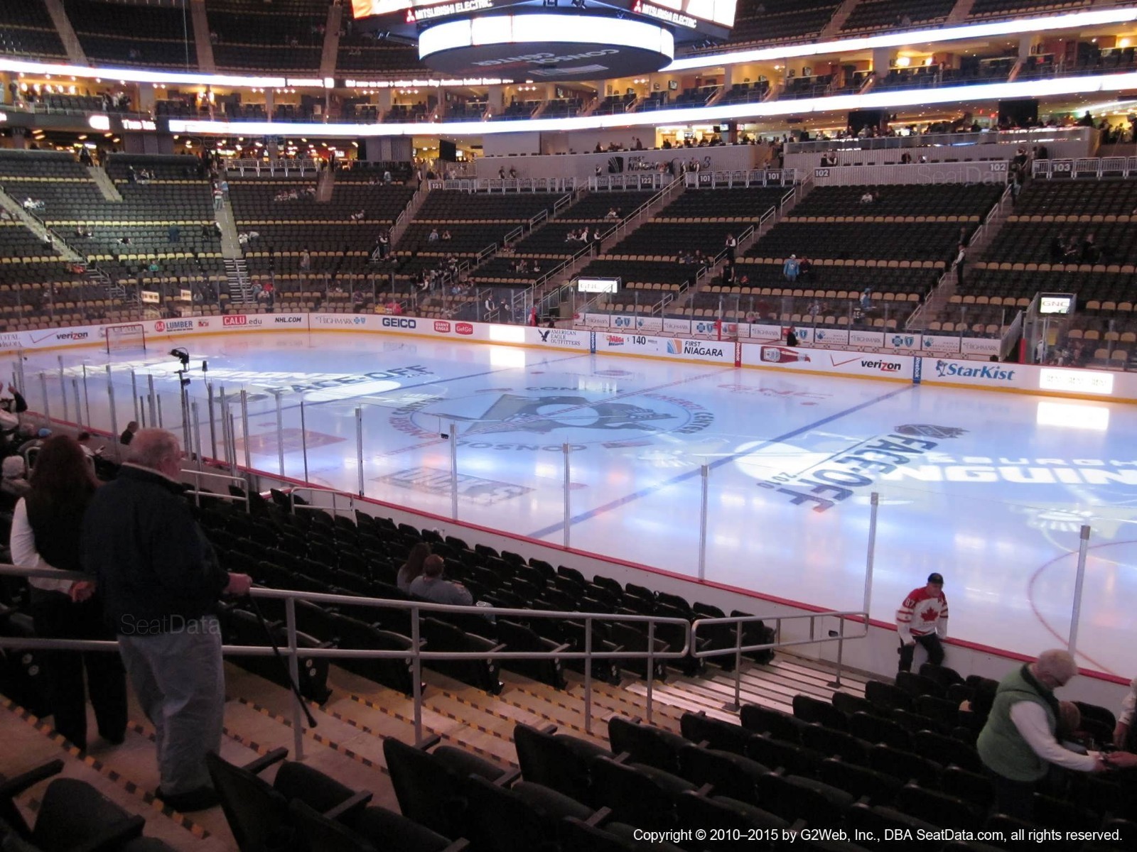 4 - Pittsburgh Penguins vs St. Louis Blues Tickets - 03/16 - Sec 110 Row K