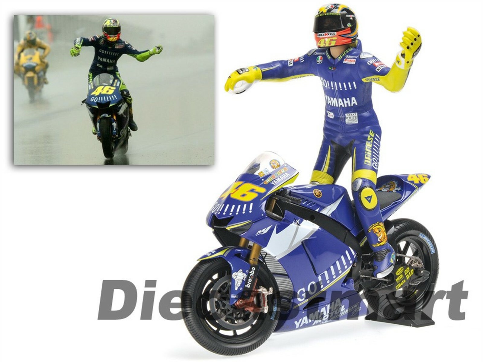 Valentino Rossi フィギュア 1:12 MotoGP 2010 Valentino Rossi フィギュア 1:12 MotoGP 2010 Minichamps 1:12