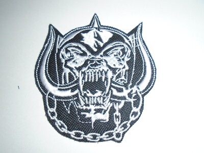 MOTORHEAD IRON ON EMBROIDERED PATCH