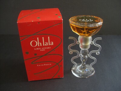 Vintage Oh LaLa Loris Azzaro - Eau de Parfum Spray w/ Stand 1.69 Fl. Oz. - NIB