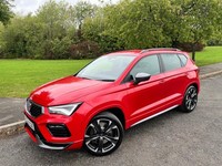 2022 22 CUPRA ATECA 2.0 TSI 300 VZ1 DSG 4DRIVE RED SUV AUTO PETROL 1 OWNER FSH