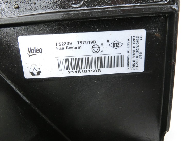 Dacia Duster II HM 18-21 dCi 1,5 85KW Lüfter Ventilator f. Kühler Dacia Duster II HM 18-21 05.07.2019 214810150R... Vorschau 5