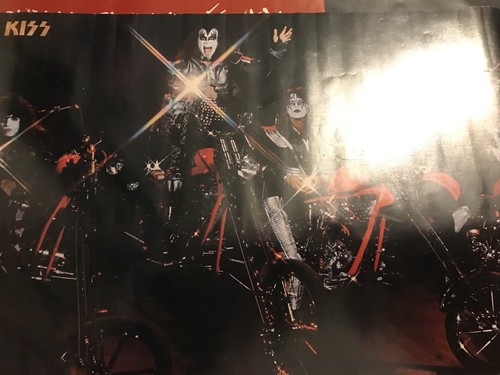 Kiss Thailand Chopper Poster on fabric type paper