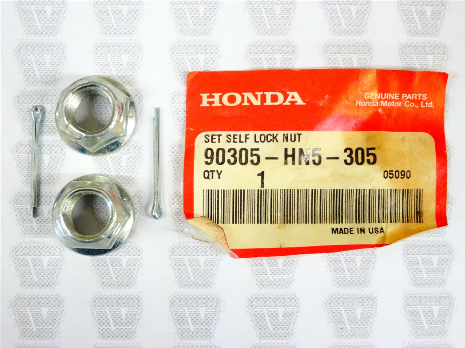 のん Honda NOS NEW 90305-HN5-305 Self Lock Nut Set | eBay