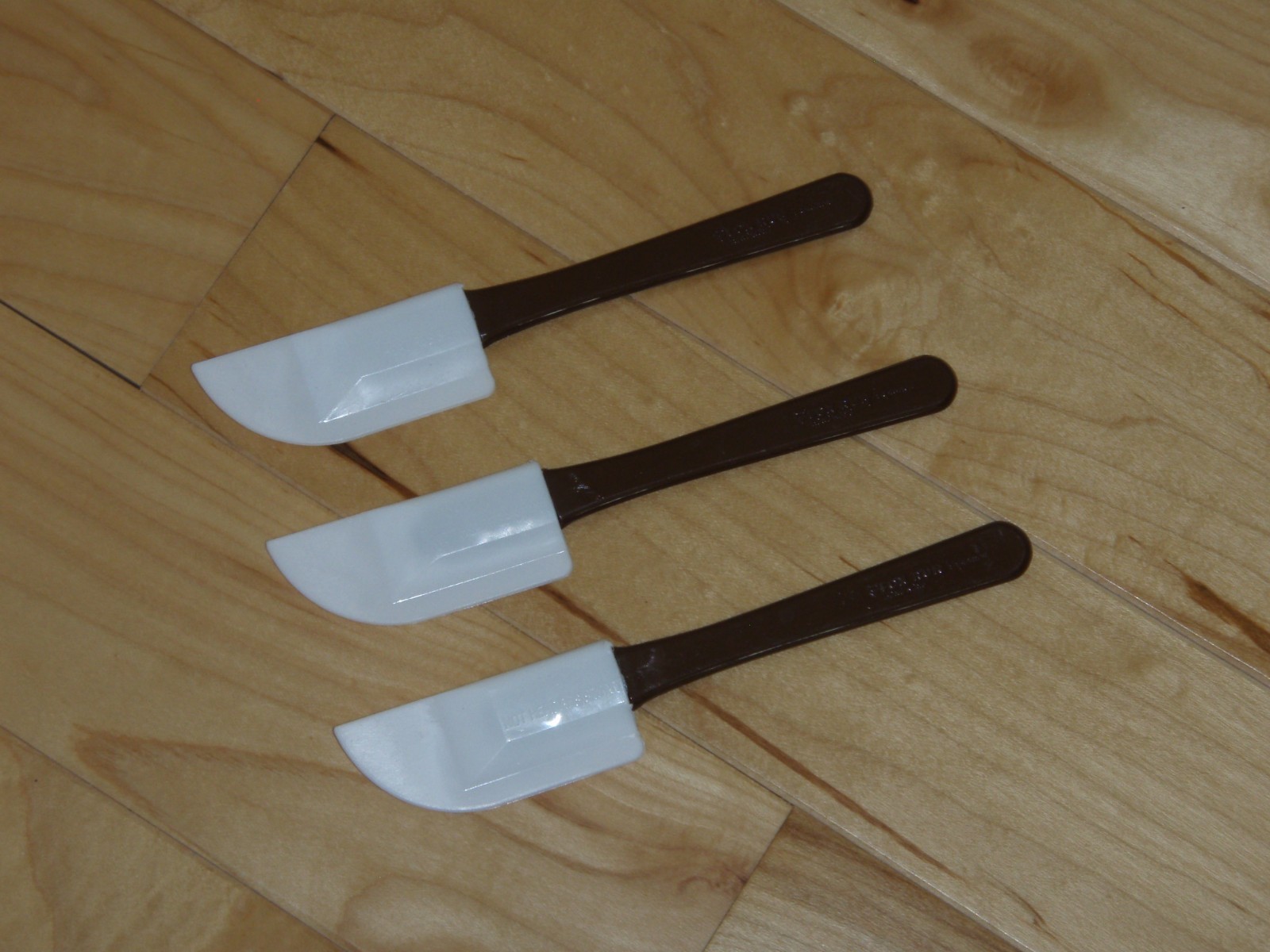 Craft Spatula - Set of 3 - Brown Handle - Mixing & Spreading Tools