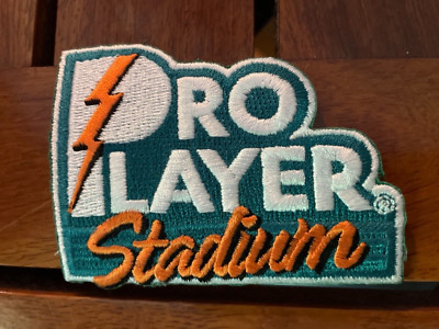 PRO PLAYER STADIUM FOOTBALL IRON ON PATCH 3 1/8'' X 2 3/8''