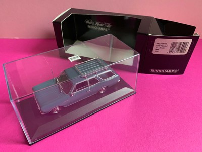 Opel Rekord C Break Kombi 1966 blue blau 1:43