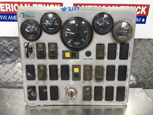 Instrument Dash Cluster W/ 5 Gauges & 7 Switches
