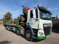 2015 DAF CF410 8x2 Beavertail Crane