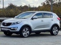 2014 Kia Sportage 1.7 CRDi ISG 3 5dr Silver,  Service Record. Lovely Car ESTATE 